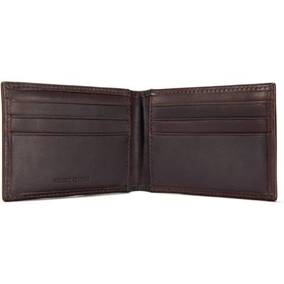 Front Pocket Wallets, Durable Canvas or Leather Wallet With & Without Money Clip - Picture 5 of 6
